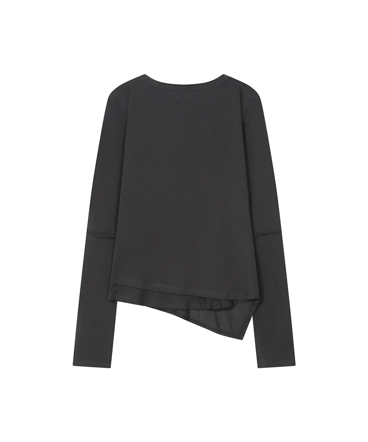 [Ive Rei Pick] Miseki Seoul Slash Button Layered Long Sleeve