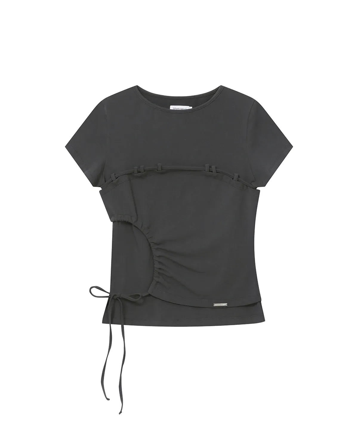 [Ive Rei Pick] Miseki Seoul String Shirring Short Sleeve