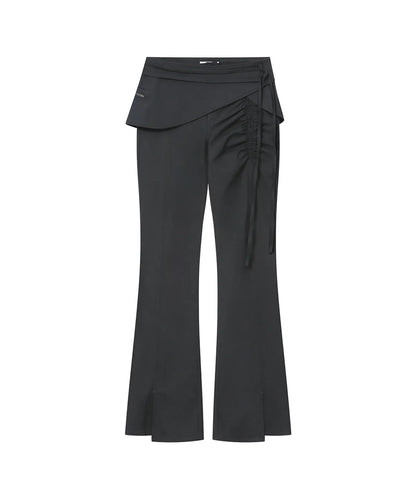 [Ive Rei Pick] Miseki Seoul Side Shirring String Mini Skirt Pants Set