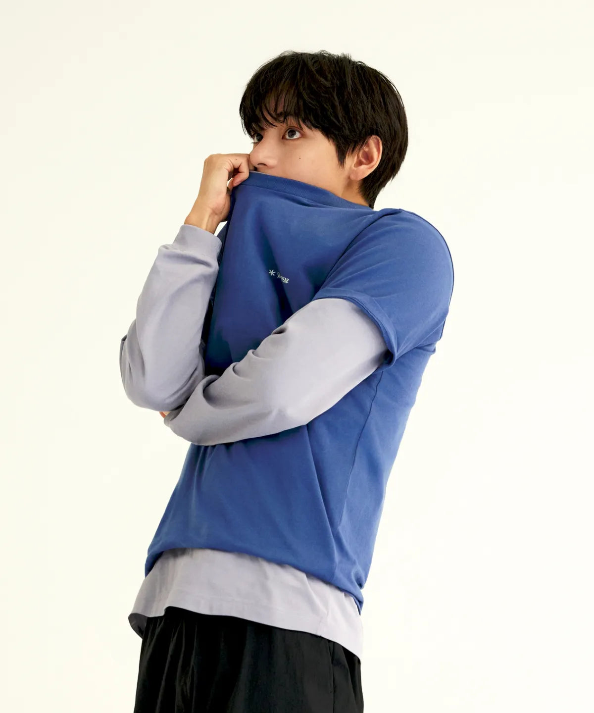 [BTS V Pick] 26SS Snow Peak Cotton Camping Short Sleeve T-shirt