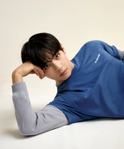 [BTS V Pick] 26SS Snow Peak Cotton Camping Short Sleeve T-shirt
