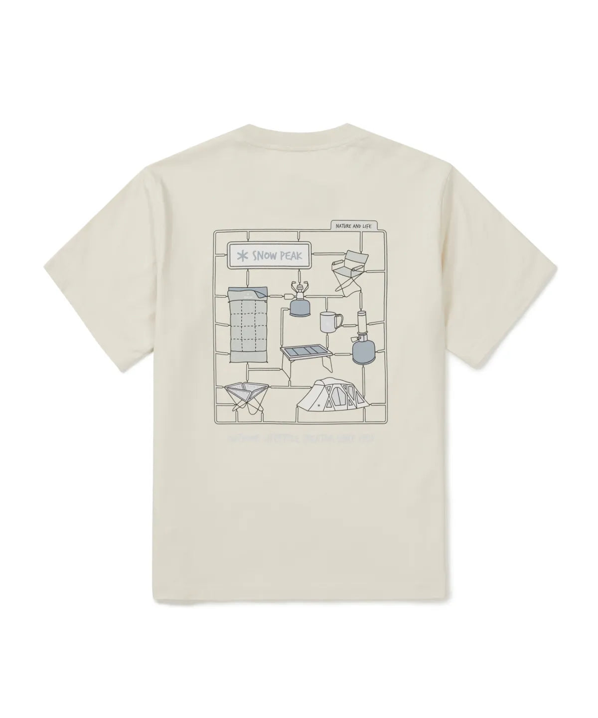 [BTS V Pick] 26SS Snow Peak Cotton Camping Short Sleeve T-shirt