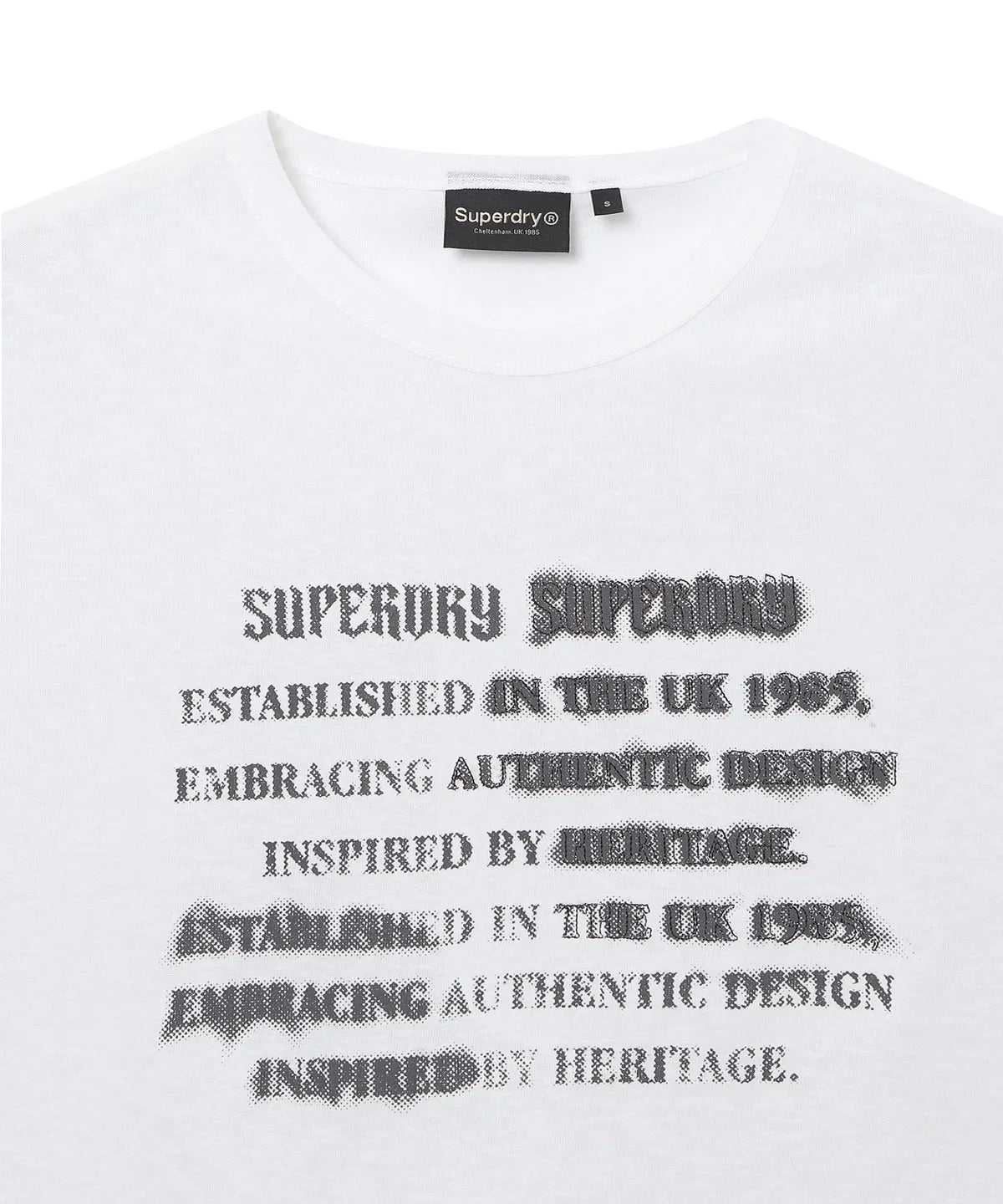 [Illit Pick] SUPERDRY Women's Vintage Lettering T-shirt