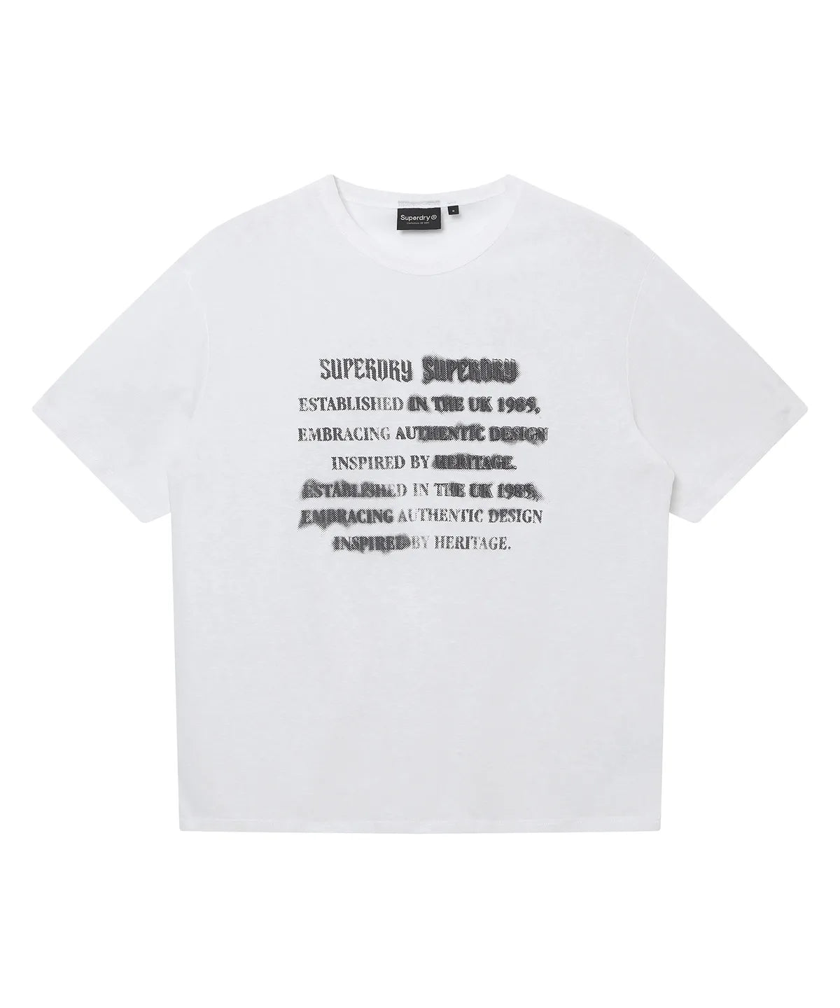 [Illit Pick] SUPERDRY Women's Vintage Lettering T-shirt