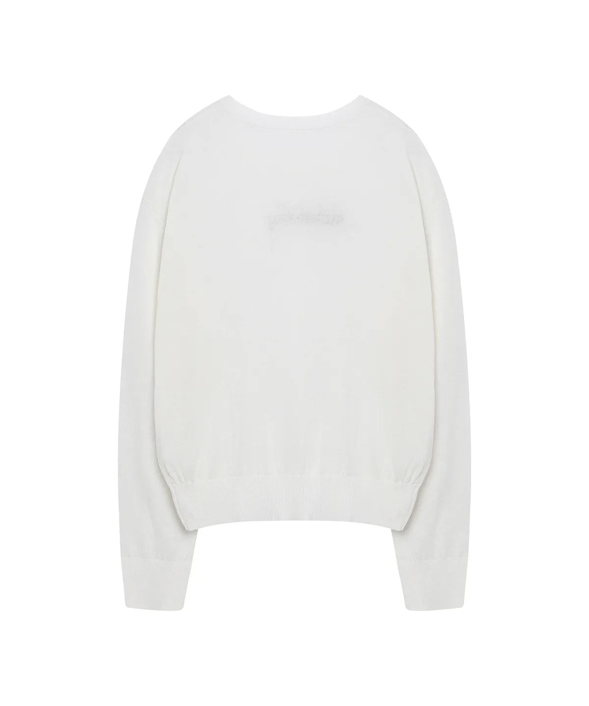 [Illit Pick] SUPERDRY Women's Linen Sweater White