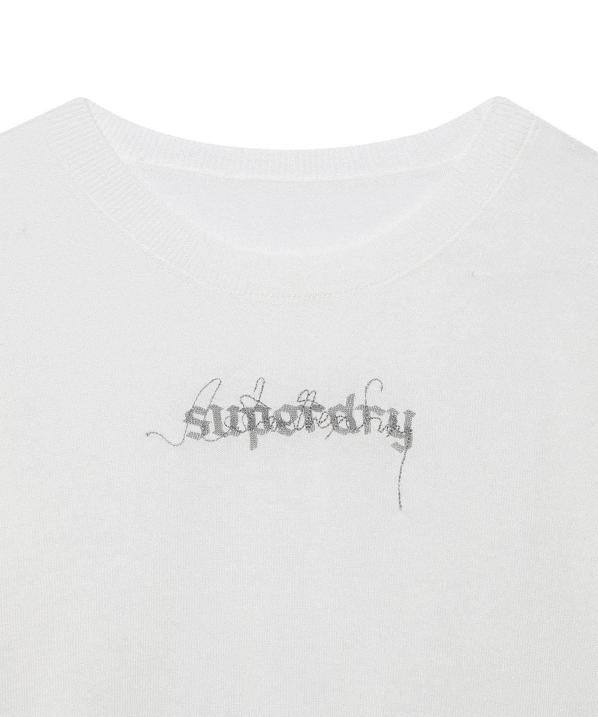 [Illit Pick] SUPERDRY Women's Linen Sweater White
