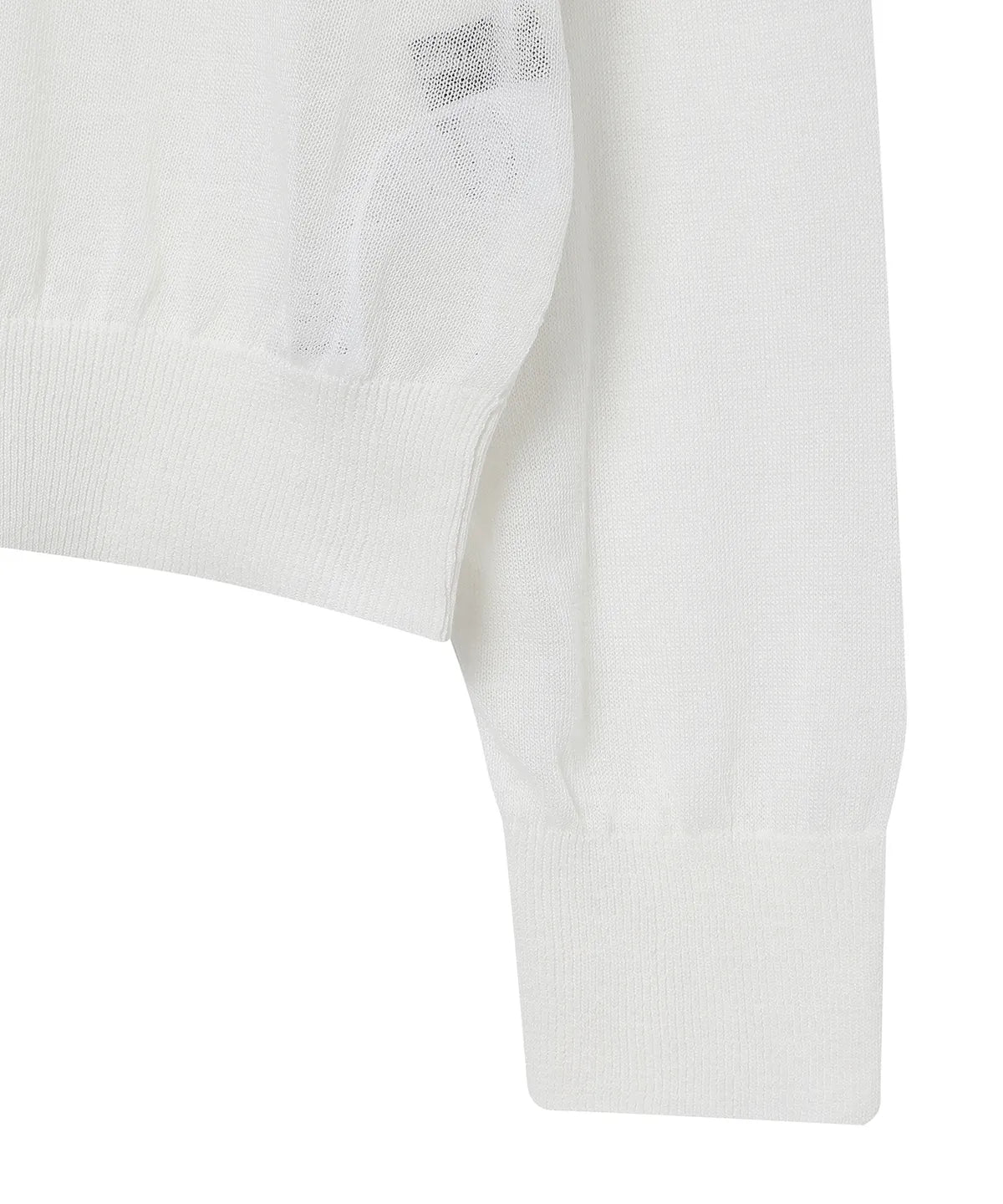 [Illit Pick] SUPERDRY Women's Linen Sweater White
