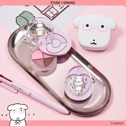 [Etude X Ganadi] Ppoyong Eye Maker with Gift [+ Ganadi Big Head Keyring]