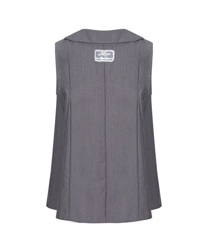 [SINGLE'S INFERNO KIM GO-EUN PICK] - ILLIGO Rope Flare Blouse