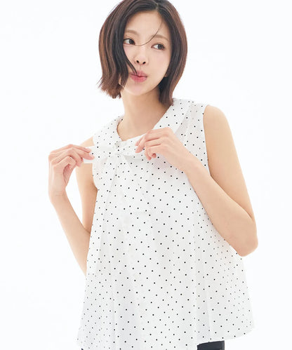 [SINGLE'S INFERNO KIM GO-EUN PICK] - ILLIGO Rope Flare Blouse