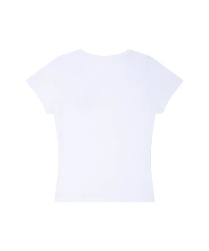 [SINGLE'S INFERNO KIM GO-EUN PICK] - ILLIGO 129 Dot Fitted T-Shirt
