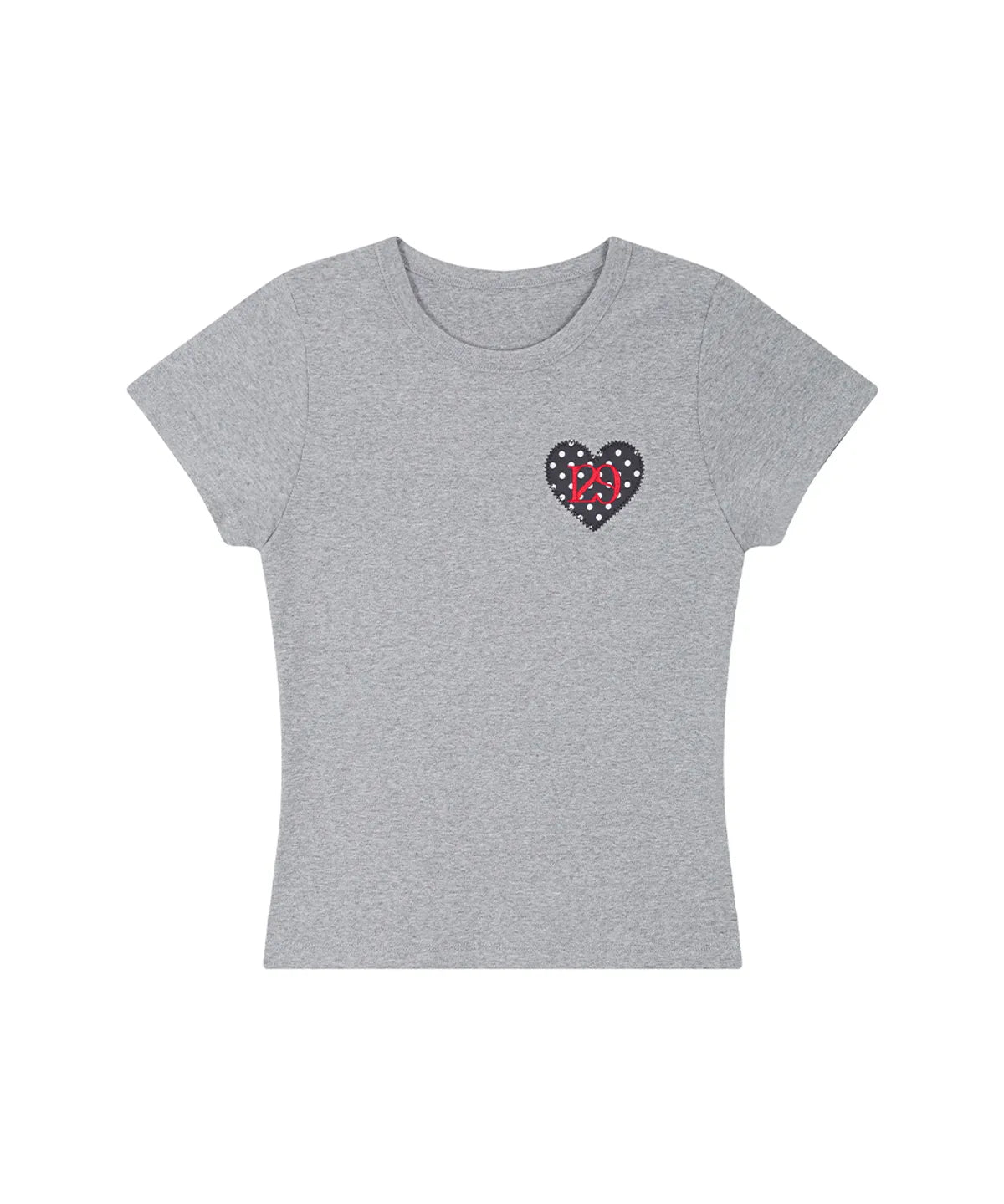[SINGLE'S INFERNO KIM GO-EUN PICK] - ILLIGO 129 Dot Fitted T-Shirt