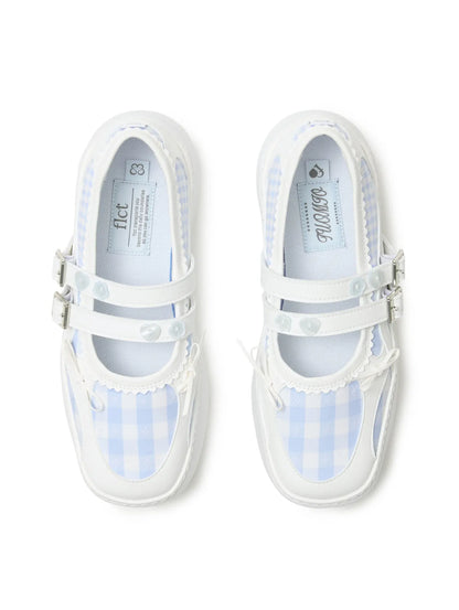 [Hearts2Hearts Ian Worn] Tuomio X FLCT Memento Patchwork Platform Mary jane Shoes