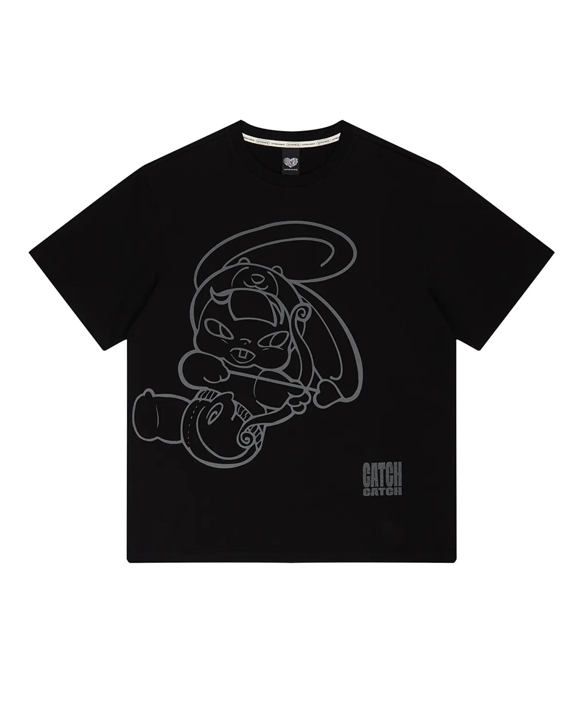 Yena X Luvistrue Zip-Up Overfit Tee