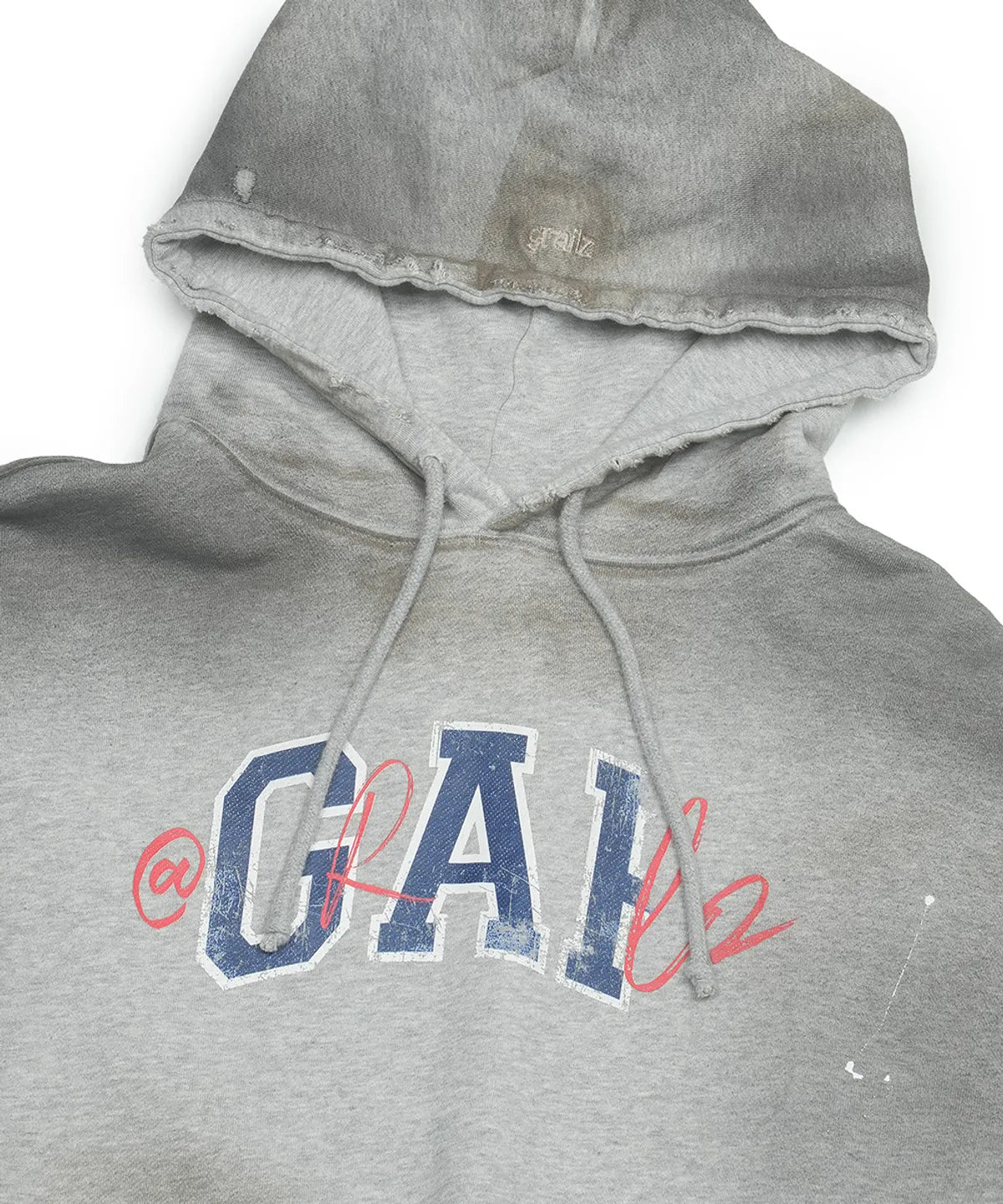 [Enhypen Jake Worn] Grailz GAAAAAP Parody Hoodie_ Gray