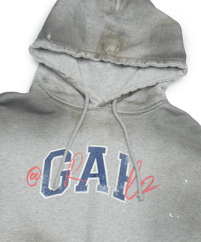 [Enhypen Jake Worn] Grailz GAAAAAP Parody Hoodie_ Gray
