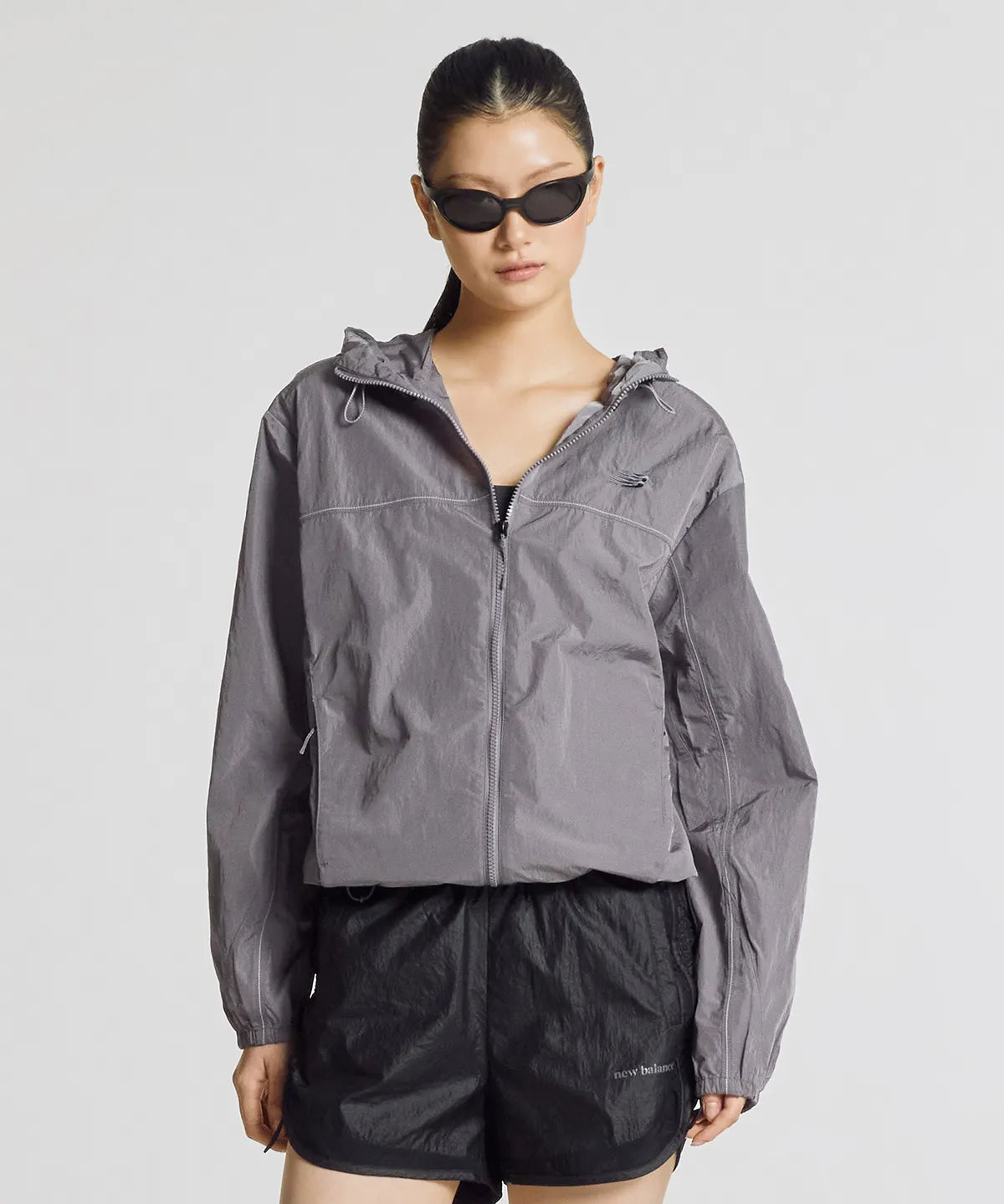 [IU Pick] New Balance Uni Nano Light Hooded Windbreaker (Semi Over Fit)