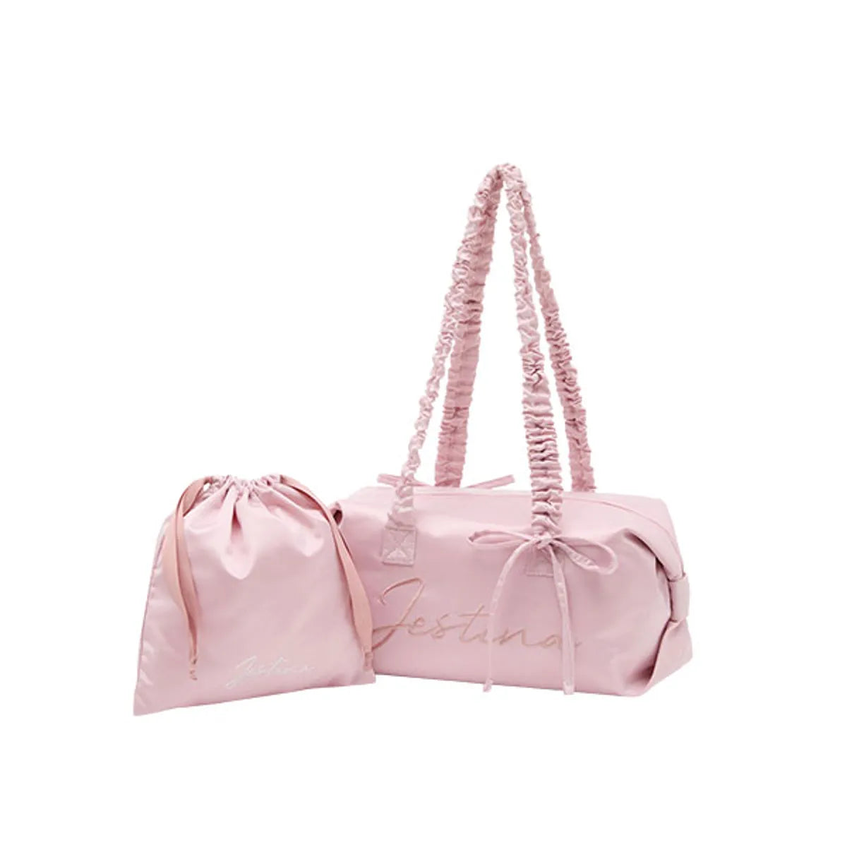 [Itzy Chaeryeong Pick] J.ESTINA BALLO MD String Boston Shoulder Bag