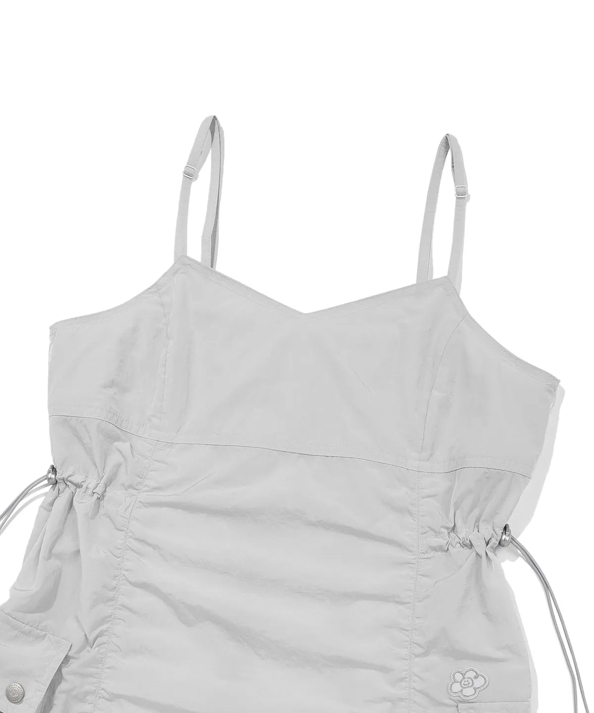 [Aespa Giselle Worn] 26SS Wacky Willy Women's Nylon Bustier Dress