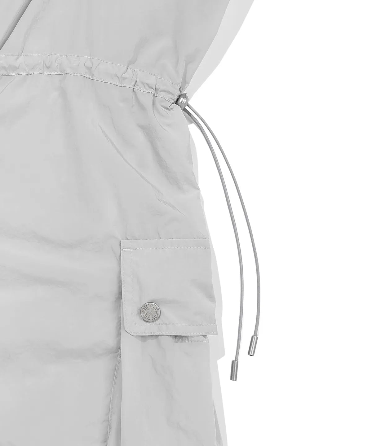 [Aespa Giselle Worn] 26SS Wacky Willy Women's Nylon Bustier Dress