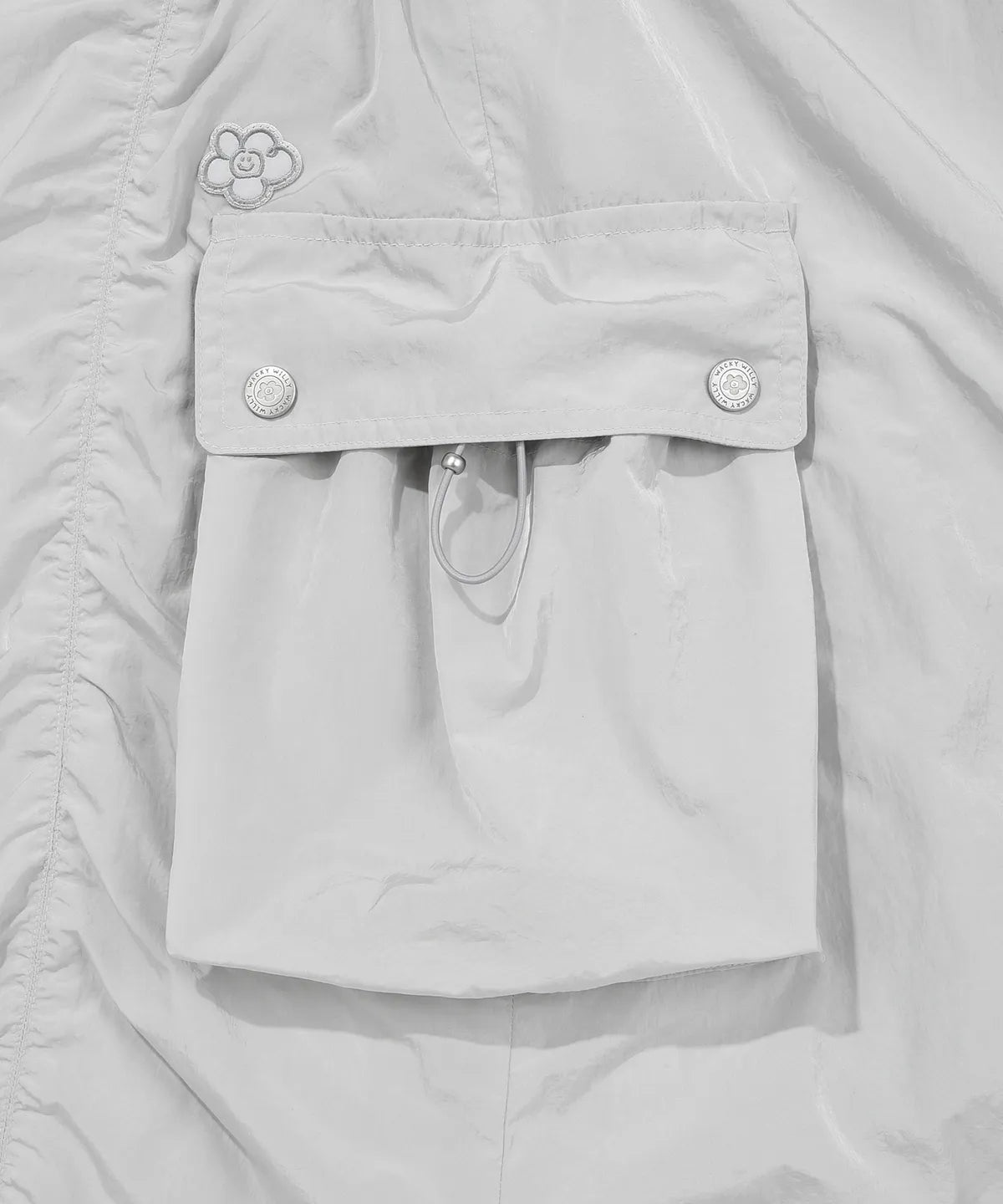 [Aespa Giselle Worn] 26SS Wacky Willy Women's Nylon Bustier Dress