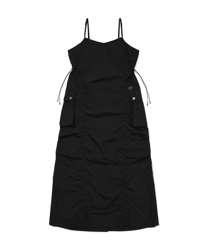 [Aespa Giselle Worn] 26SS Wacky Willy Women's Nylon Bustier Dress