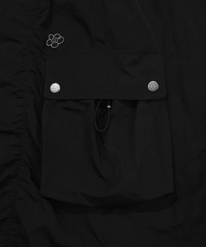 [Aespa Giselle Worn] 26SS Wacky Willy Women's Nylon Bustier Dress