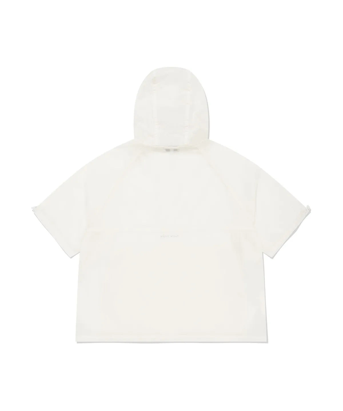[Aespa Giselle Worn] Wacky Willy Women's Nylon Short Sleeve Windbreaker