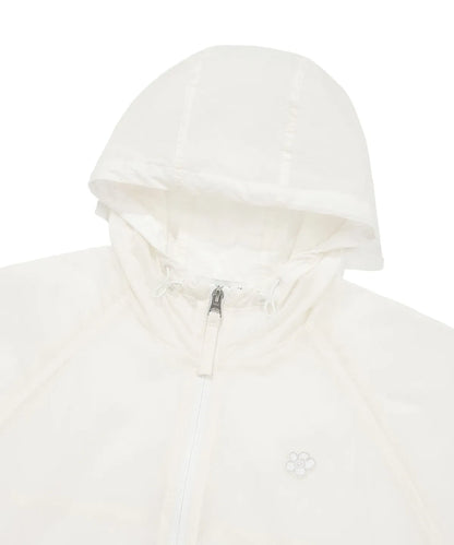 [Aespa Giselle Worn] Wacky Willy Women's Nylon Short Sleeve Windbreaker