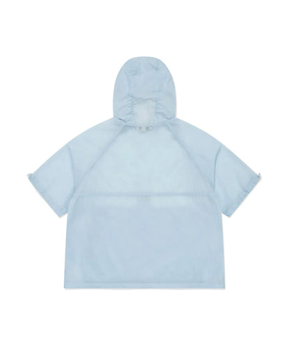 [Aespa Giselle Worn] Wacky Willy Women's Nylon Short Sleeve Windbreaker