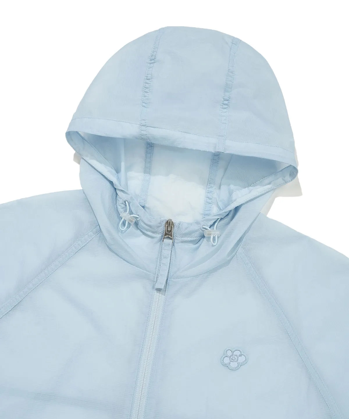 [Aespa Giselle Worn] Wacky Willy Women's Nylon Short Sleeve Windbreaker