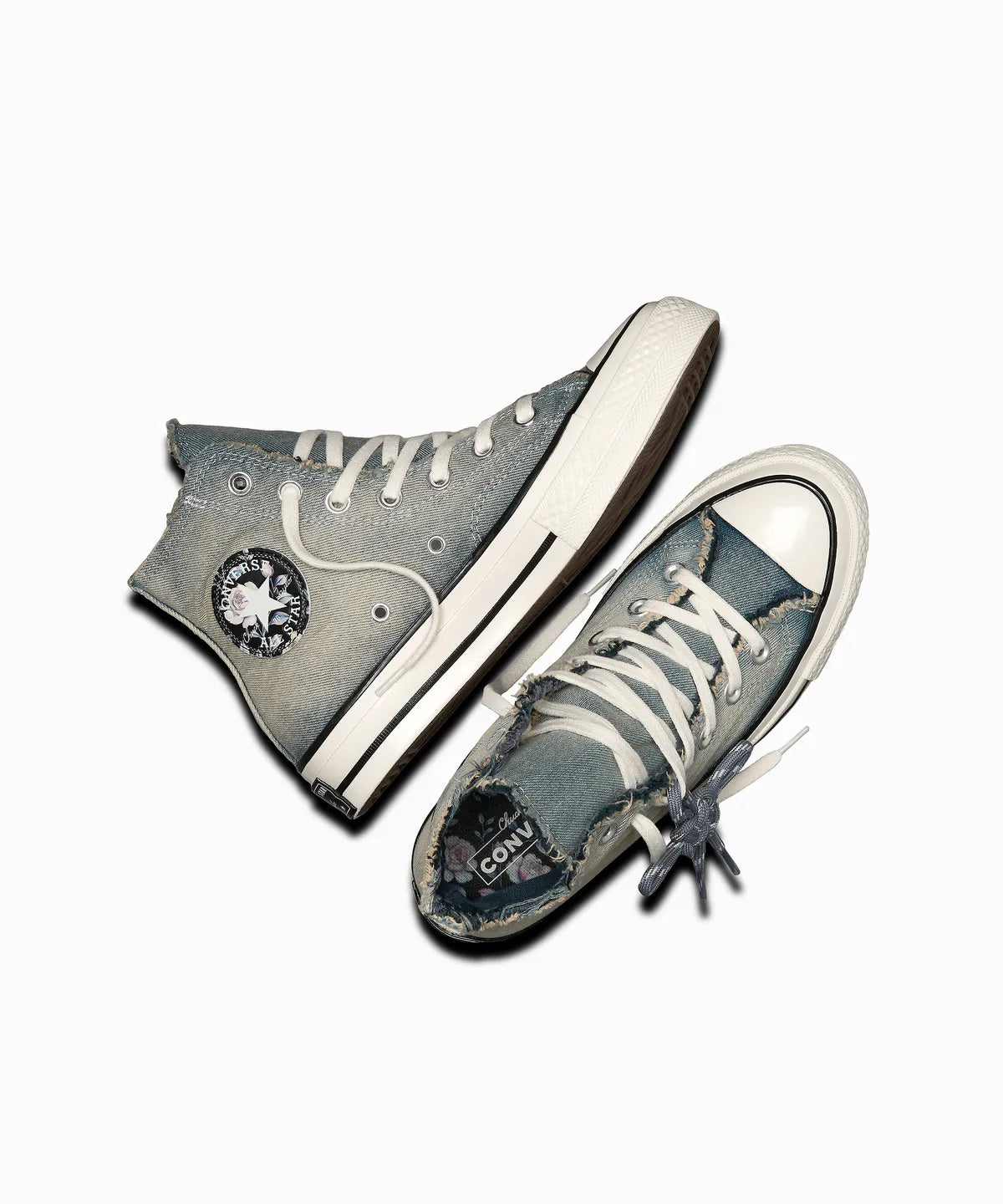 Converse X 2000 Archives Chuck 70 Faded Denim Sneakers