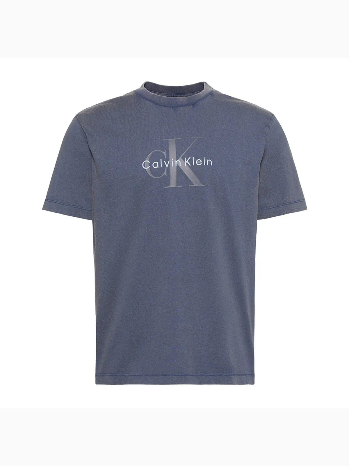 [TXT Yeonjun Worn] Calvin Klein Acid Wash Monologo Graphic Short Sleeve T-shirt