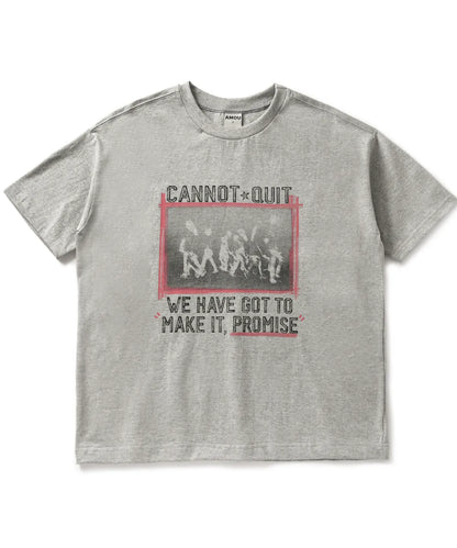 [Enhypen Sunoo Worn] AMOU Marking Box Half T-Shirts