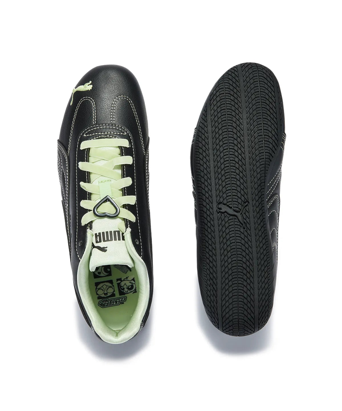 PUMA Speedcat X Powerpuff Girls -  Black-Silver-Green Illusion
