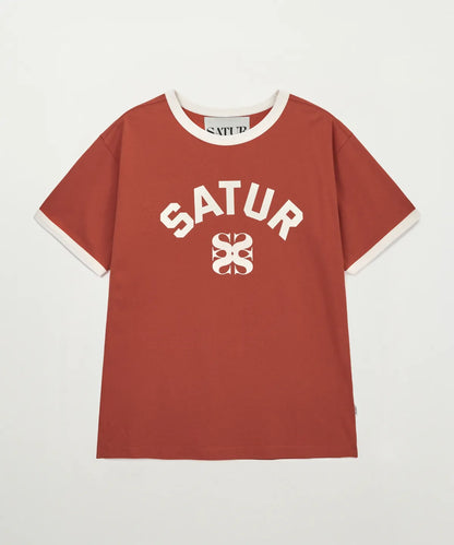 [Riize X Satur] 26 Summer  Arch Logo Ringer Short Sleeve T-shirt