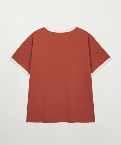 [Riize X Satur] 26 Summer  Arch Logo Ringer Short Sleeve T-shirt