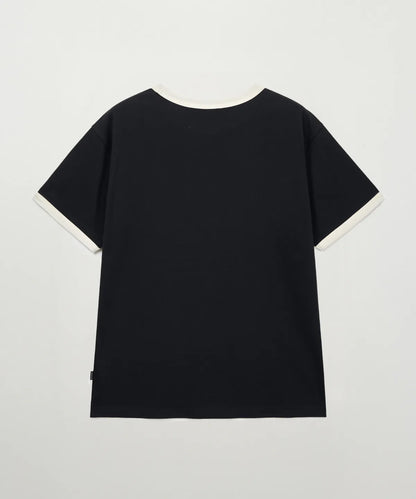 [Riize X Satur] 26 Summer  Arch Logo Ringer Short Sleeve T-shirt