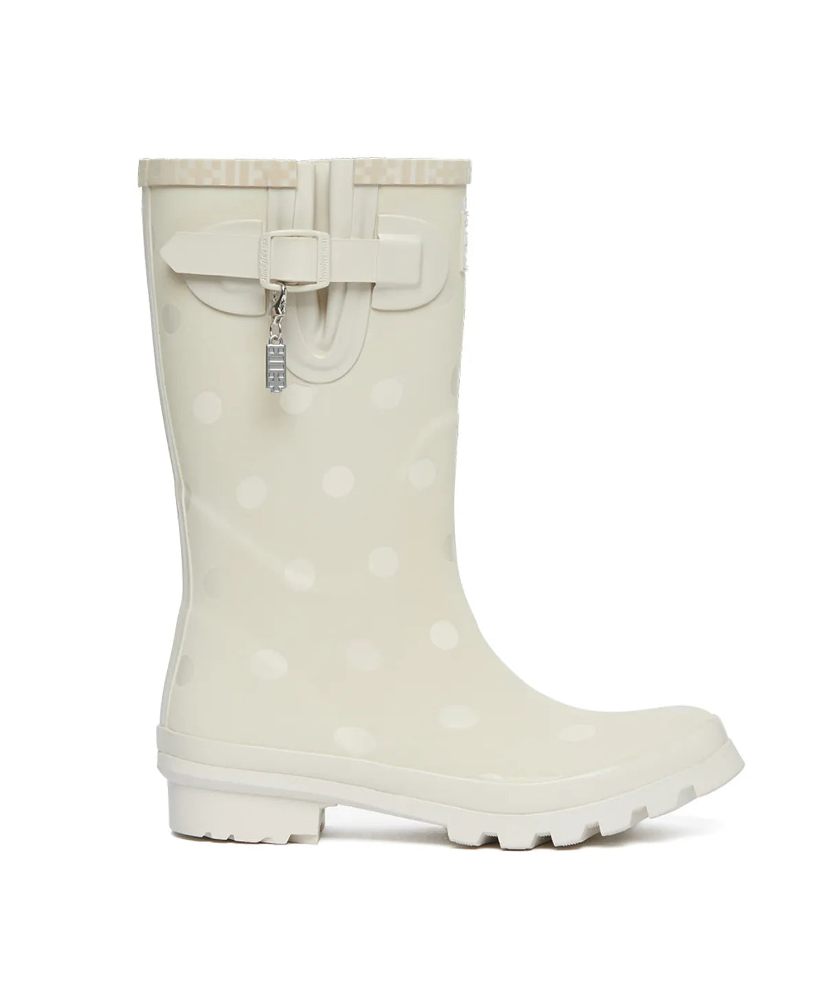 ILLIT x ROCKFISH WEATHERWEAR - ORIGINAL RAIN BOOTS SHORT DOT (IVORY)