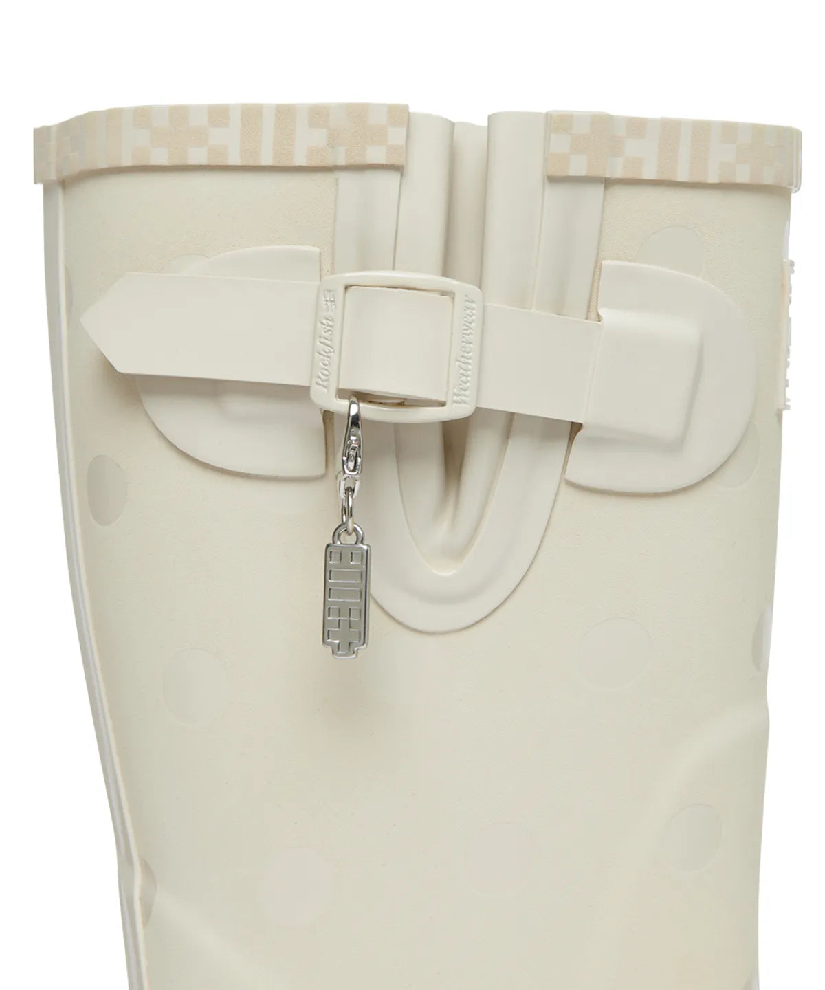ILLIT x ROCKFISH WEATHERWEAR - ORIGINAL RAIN BOOTS SHORT DOT (IVORY)