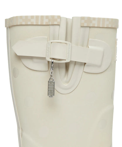 ILLIT x ROCKFISH WEATHERWEAR - ORIGINAL RAIN BOOTS SHORT DOT (IVORY)