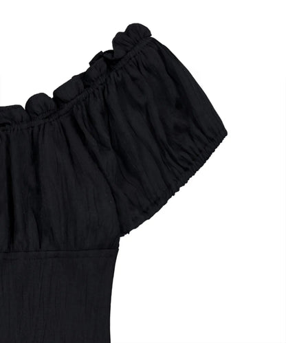 [Aespa Karina Worn] ROCKCAKE Curve Line Corset Blouse