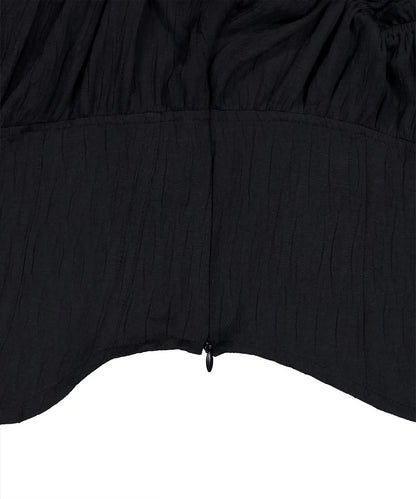 [Aespa Karina Worn] ROCKCAKE Curve Line Corset Blouse