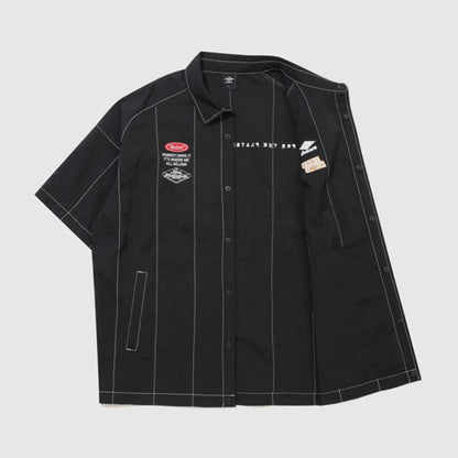 [TREASURE Asahi Pick] Umbro Crispy Taslan Short Sleeve Shirt