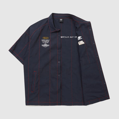 [TREASURE Asahi Pick] Umbro Crispy Taslan Short Sleeve Shirt