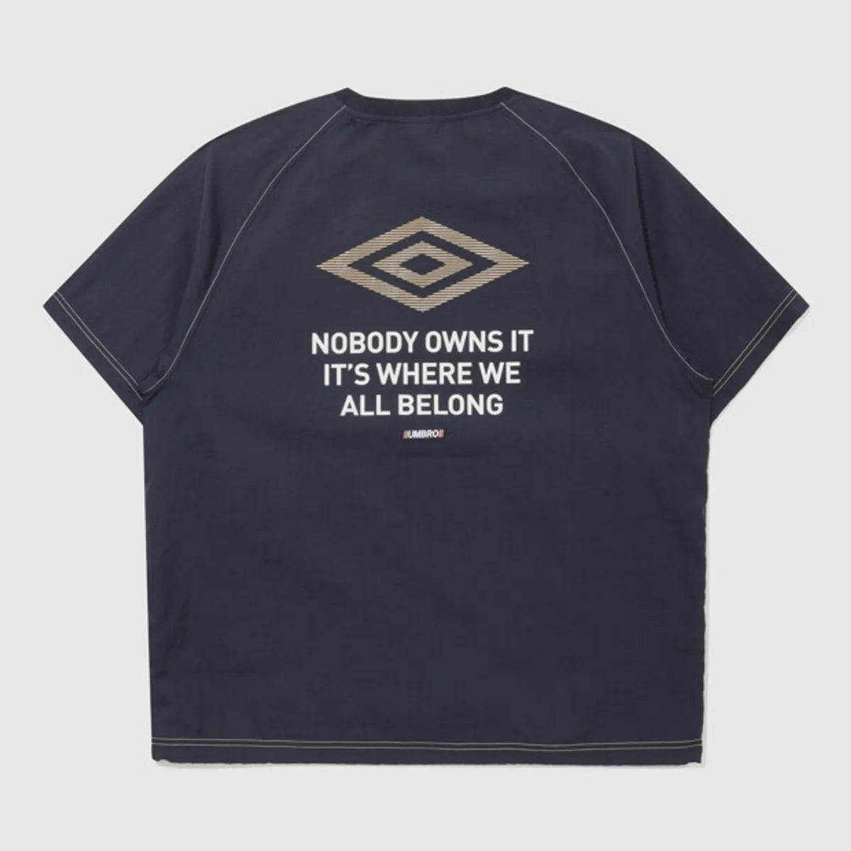 [TREASURE Asahi Pick] Umbro Crispy Taslan Short Sleeve Piste