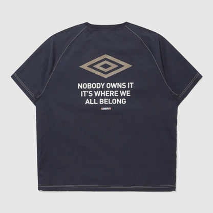 [TREASURE Asahi Pick] Umbro Crispy Taslan Short Sleeve Piste