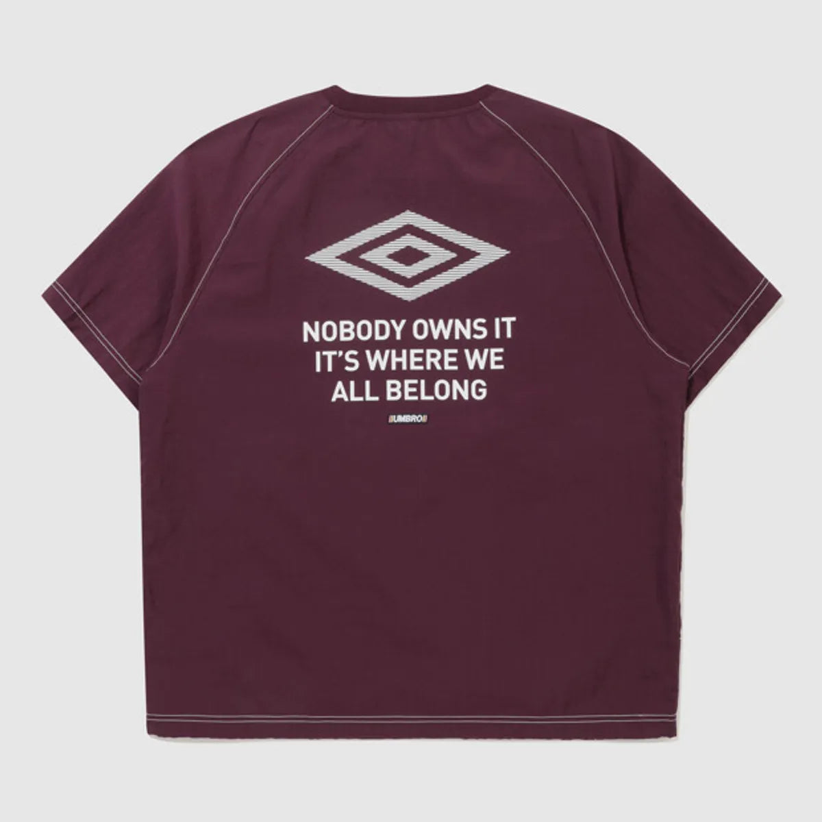 [TREASURE Asahi Pick] Umbro Crispy Taslan Short Sleeve Piste