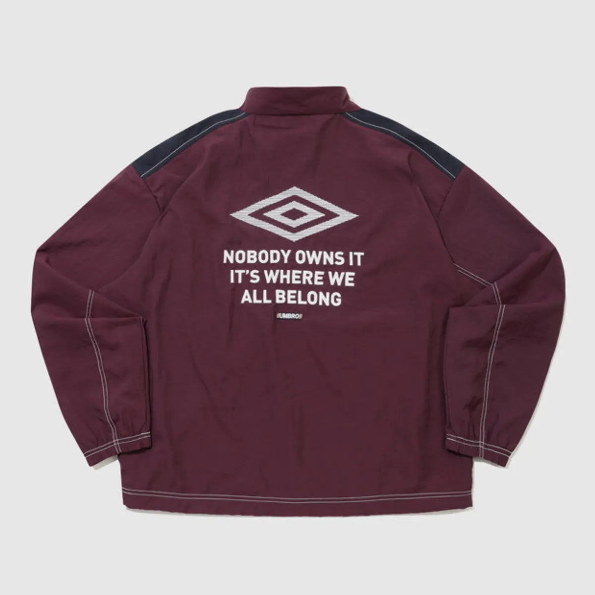 [TREASURE Asahi Pick] Umbro Crispy Taslan Long Sleeve Windbreaker Jacket