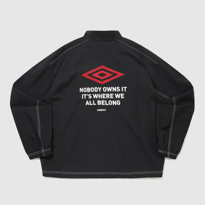 [TREASURE Asahi Pick] Umbro Crispy Taslan Long Sleeve Windbreaker Jacket